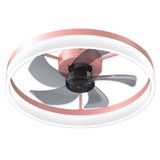 ZUN Ceiling Fans with Lights Dimmable LED Embedded installation of thin modern ceiling fans W1340120484