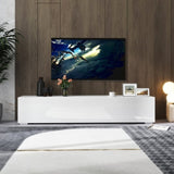 Modern Entertainment Center with Storage Media Console for Living Room W331P251043