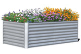 ZUN 6x3x2ft Galvanized Raised Garden Bed, Outdoor Planter Garden Boxes Large Metal Planter Box for W1859P197915