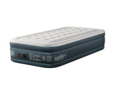 Twin Air Mattress with Built-in Pump, 18in Raised Comfort Blow up Mattress, Double Chamber Airbed, 64474579