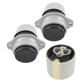 Pair Engine Motor Mounts W/ Trans Mount Replacement for Audi Q7 Volkswagen Touareg 3.6L SUV 50498205