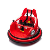 ZUN 12V ride on bumper car for kids,electric car for kids,1.5-5 Years Old,W/Remote Control, LED Lights, W1578P198506