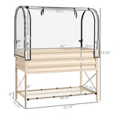 Wooden PlanterFlower shelf,Wood Planter Box,Wooden Garden Box 81412131