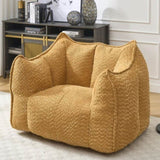 Sofa chairs with highly resilient foam for living rooms and bedrooms, comfortable square lazy, W1996P252269