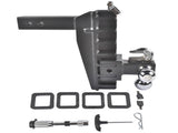 Towing Trailer Hitch Fits 2 Inch Receiver 8 Inch Adjustable Drop Hitch 17000 LBS 86490332