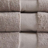 Cotton 6 Piece Bath Towel Set B03599323