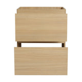 24" Bathroom with Double drawer, Freestanding Bathroom Cabinet,Engineering Wood,Oak W1972P188241