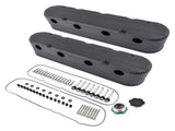 Aluminum Valve Covers with Coil Mounts Fit for Chevy LS LS1 LS2 LS3 LS6 LS7 8082-3BK 8082-3 90123050