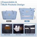 five-piece suitcase 20-24-28 inch trolley case handbag two-piece suitcase PP trolley case 20in 00029151