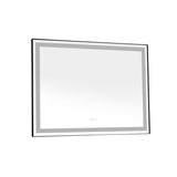 ZUN 48*36 LED Lighted Bathroom Wall Mounted Mirror with High Lumen+Anti-Fog Separately Control W1272114897