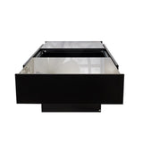 Coffee Table with Sliding Tabletop, Center Table with Hidden Storage Compartment, Extendable Table W331P270515