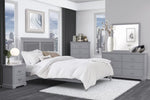 ZUN Classic Traditional 1pc Dresser of 6 Drawers Gray Finish Bedroom Wooden Storage Furniture B011P233731