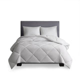 Full/Queen Oversized Down Alt Comforter with HeiQ Smart Temp Treatment B03595077