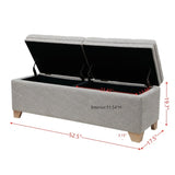 Soft Close Storage Bench B03548742