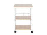 Baker's Rack 3-Tier Kitchen Utility Microwave Oven Stand Storage Cart Workstation Shelf 92413090