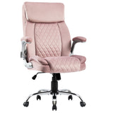 ZUN Swivel Office Room Chair Executive Desk Chair Velvet 70418588