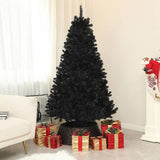 6ft Tall Artificial Christmas Tree, Unlit Xmas Tree with 1000 Branch Tips, Auto Open, Steel Base, 51444058