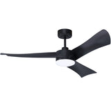 52" Smart Ceiling Fans with Lights and Remote, Quiet Reversible DC Motor and changing& Dimmable LED 32794162
