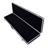 135*35*12cm Aluminum New Framed Locking Gun Pistol HandGun Lock Box Hard Storage Carry Case Black 55542450