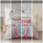 ZUN Twin Boho Comforter Set with Bed Sheets B03595822