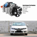 ZUN Air Conditioning A/C Compressor for Honda Civic 1.8L 2006-2010 38810-RNA-A01 03590439