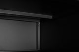 ZUN Office furniture Copier Cabinet BLACK 2 door steel copier stand mobile pedestal file Printer Stand W1247131618