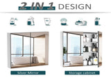 Bathroom Cabinet with Mirror 01277165