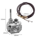 Go Kart Forward Reverse Gear Box for 2HP-14HP Engine 4 Stroke 10T & 12T Sprocket 62465461