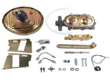 8" Zinc Power Brake Booster Conversion Kit 1" Bore Fits for 1960-1966 Chevy C10 C20 83928151