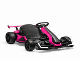 Pink 24V Electric Go Kart, 7.5 MPH, Adjustable Seat, Safe Slow Start for Kids 87915791