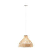 Bell Shaped Bamboo Pendant B03596569