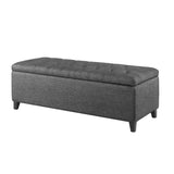 Tufted Top Soft Close Storage Bench B03548309