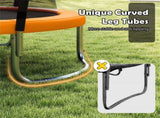 8FT Trampoline with Safety Enclosure, 243.84cm Round Trampoline for Kids Adults 3, 880LBS Static 63197914