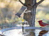 Solar Powered Water Fountain Pump with Battery Backup, 6W Solar Panel, IP68 Waterproof, Adjustable 67224188