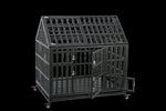 ZUN Heavy Duty Dog Cage pet Crate with Roof 81385515