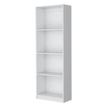 ZUN Sutton Bookcase with Tier Storage Shelves B128P176164