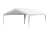 10 x 20 ft Carport Replacement Canopy Cover, Heavy-Duty Waterproof Garage Top Tarp with Ball Bungees 08648136