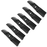 ZUN 6 Pack Repl Cub Cadet Mower Blades 742-05052 942-05052 For 50" Lawn Tractor and RZT Mowers Cub Cadet 50159092