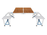 136*85.5*67cm 50kg Aluminum Alloy And Chair One Piece Camping One Piece 07855619