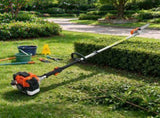 43CC 2-Stroke Gas Pole Saw, 10 in Cutting Bar Cordless Tree Trimmer with Rotatable Head, 6.9-11.8 ft 58830619