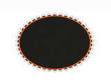 Orange 12' Trampoline Replacement Mat 72 V-Hooks, Fits 5.5" Springs, for Backyard Old Trampoline 30725684