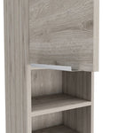 ZUN Milwaukee Medicine Cabinet, Two Shelves, Single Door Cabinet, Two Interior Shelves B128P148941