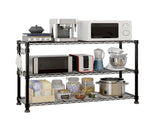 6-Tier disassembly and free assembly NSF-Certified Steel Wire Shelving with Wheels 51704284