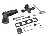 Adjustable Trailer Hitch Fits 2.5" Receiver 6" Drop/Rise 18500LBS 1-7/8", 2", 2-5/16" Tri-Balls 48160543