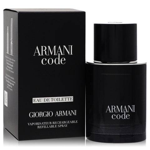 Armani Code by Giorgio Armani Eau De Toilette Spray Refillable 1.7 oz for Men FX-564784