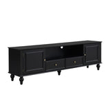 U-Can 70.9'' Modern TV Stand for TVs up to 80 Inches, Entertainment Center with Open Compartment, TV N724P286415B