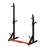 ZUN Home Indoor Fitness Adjustable Multi-function Barbell Stand Squat Bench Press Trainer 51076593