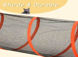 Outdoor Cat Enclosures Indoor Cats, 6 in 1 Portable Cat Play Tent with Tunnels and Cat Houses 02504520