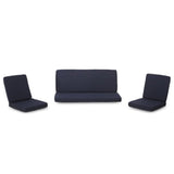CAROLINA CLUB CHAIR & LOVESEAT CUSHION SET, NAVY, N775P270159N