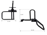 Foldable Pickup Truck Tailgate One-Step Ladder - Universal Fit. Drilling Hex Screws for Easy 70584360